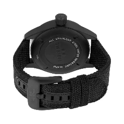 Black Fabric Sport Watch