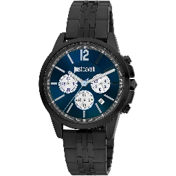 Black Stainless Steel Sport Watch