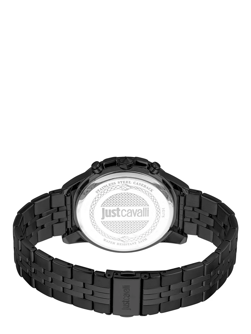 Black Stainless Steel Sport Watch