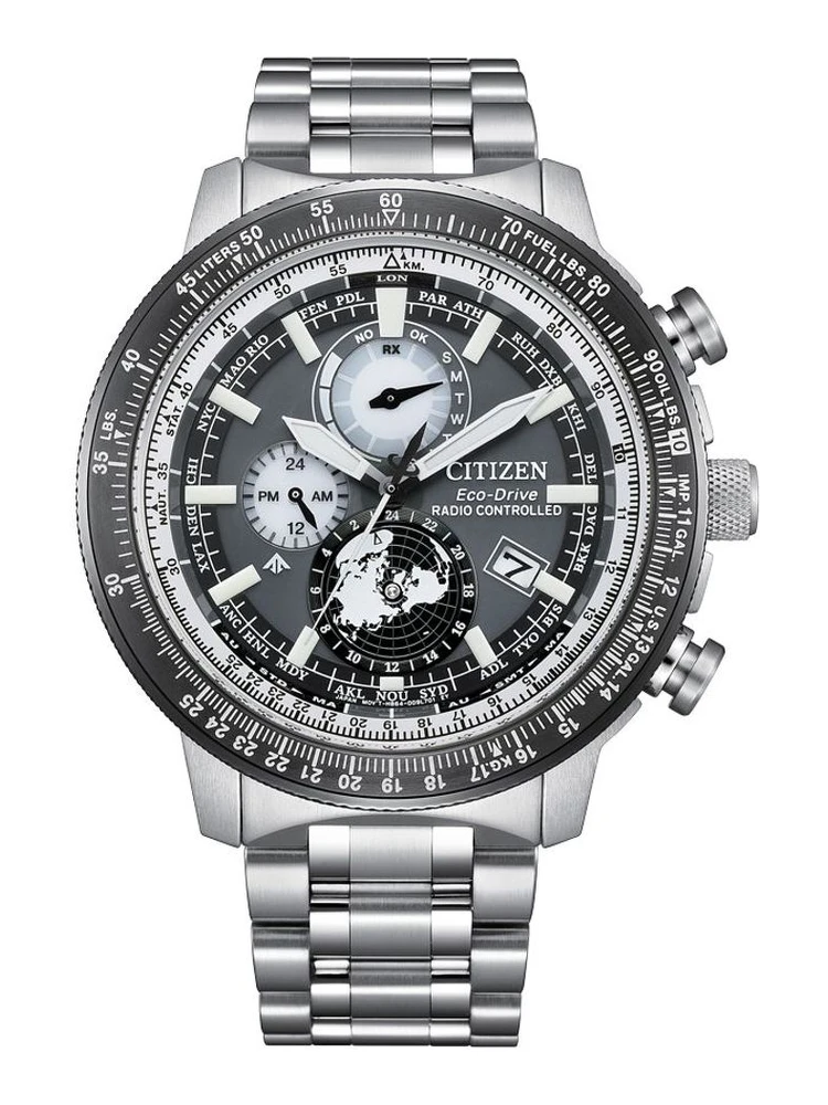 Gray Stainless Steel Sport Watch