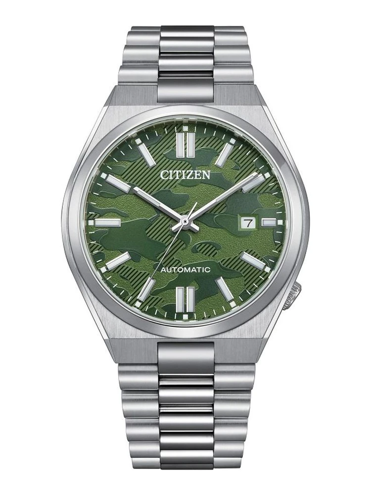 Gray Stainless Steel Dress Watch
