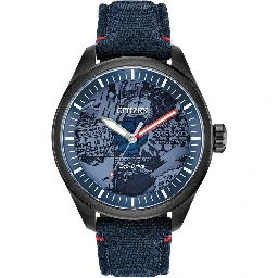 Blue Fabric Sport Watch