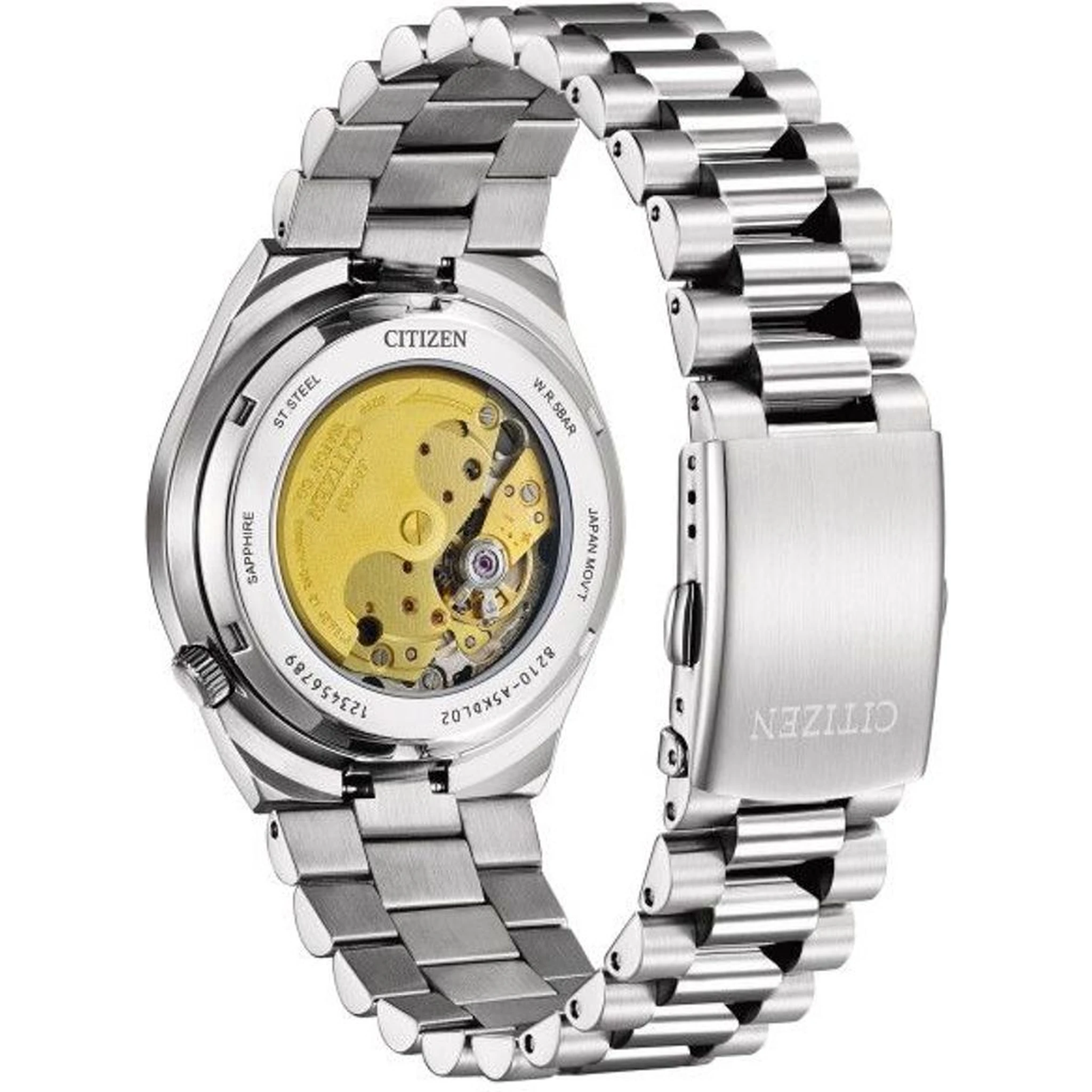 Gray Stainless Steel Dress Watch