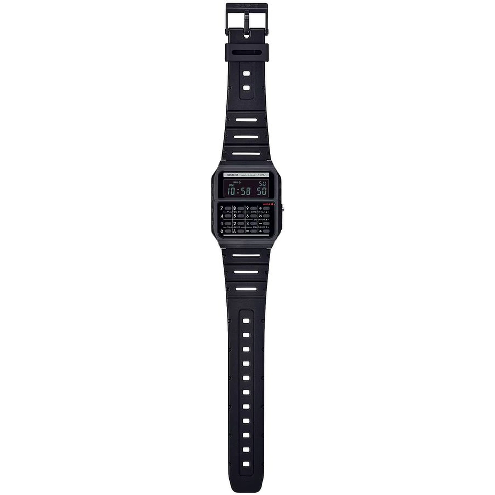 Black Resin Digital Watch