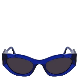 Blue Injected Sunglasses