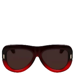 Red Acetate Sunglasses
