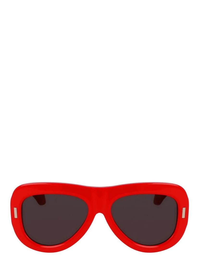 Red Acetate Sunglasses