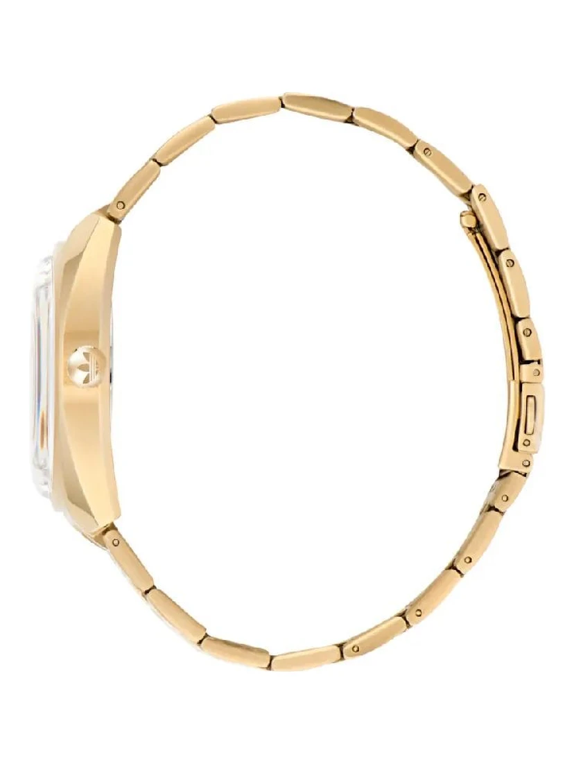 Gold Stainless Steel Bracelet Watch