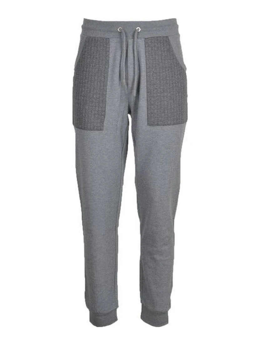 Gray Cotton Joggers (Workout Pants)