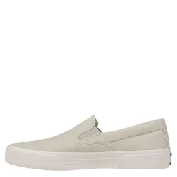 Beige Recycled Cotton Slip-On Loafers