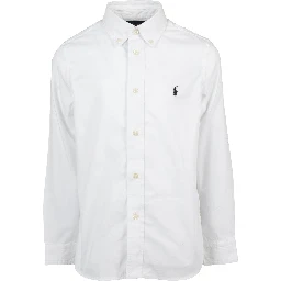 Slim Fit cotton Oxford shirt
