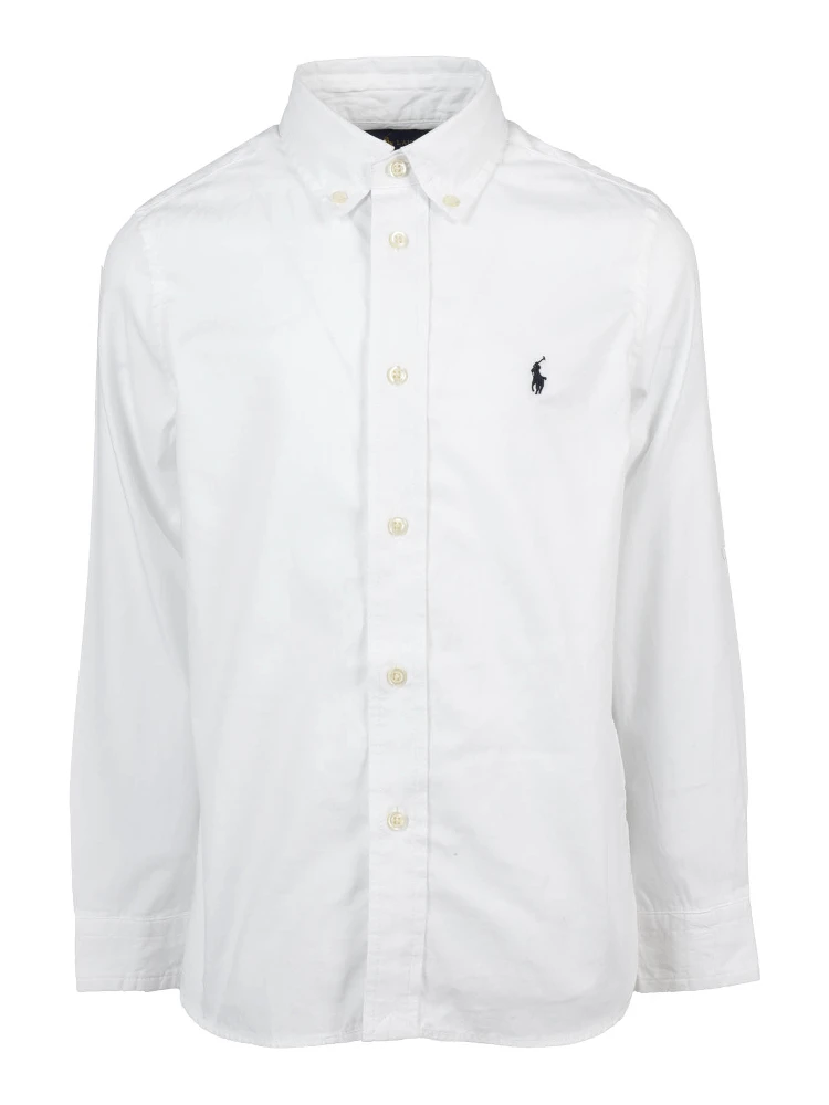 Slim Fit cotton Oxford shirt