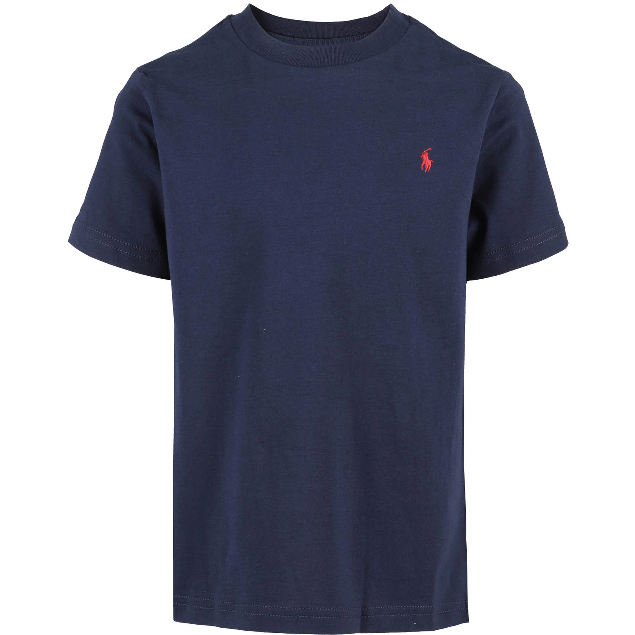 Navy blue cotton T-shirt