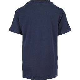 Navy blue cotton T-shirt