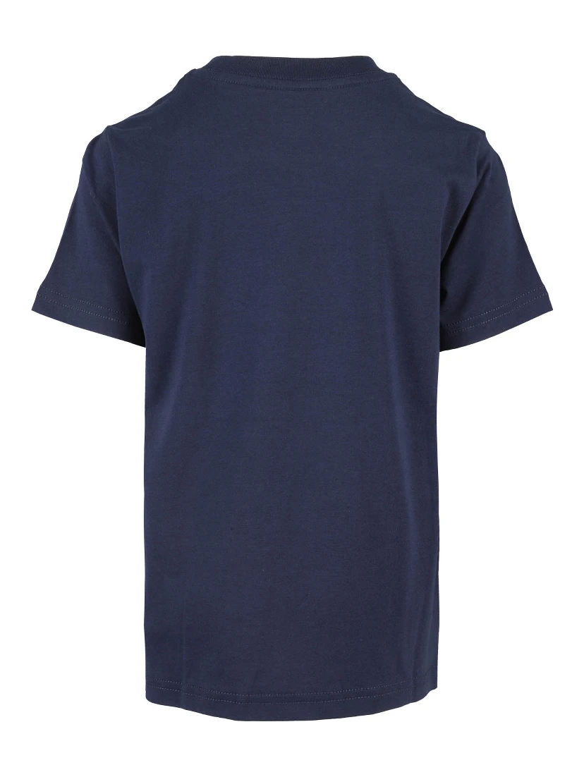 Navy blue cotton T-shirt