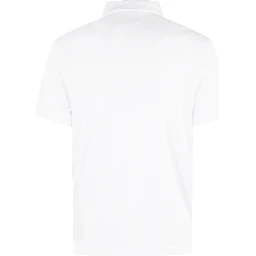 Textured-knit polo shirt