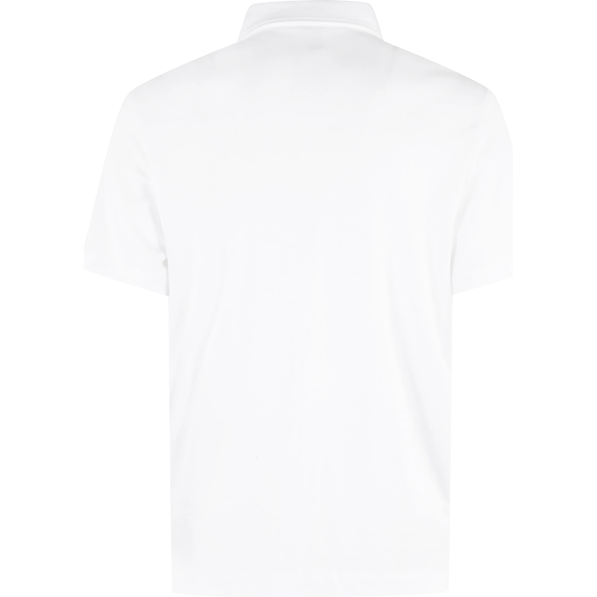 Textured-knit polo shirt