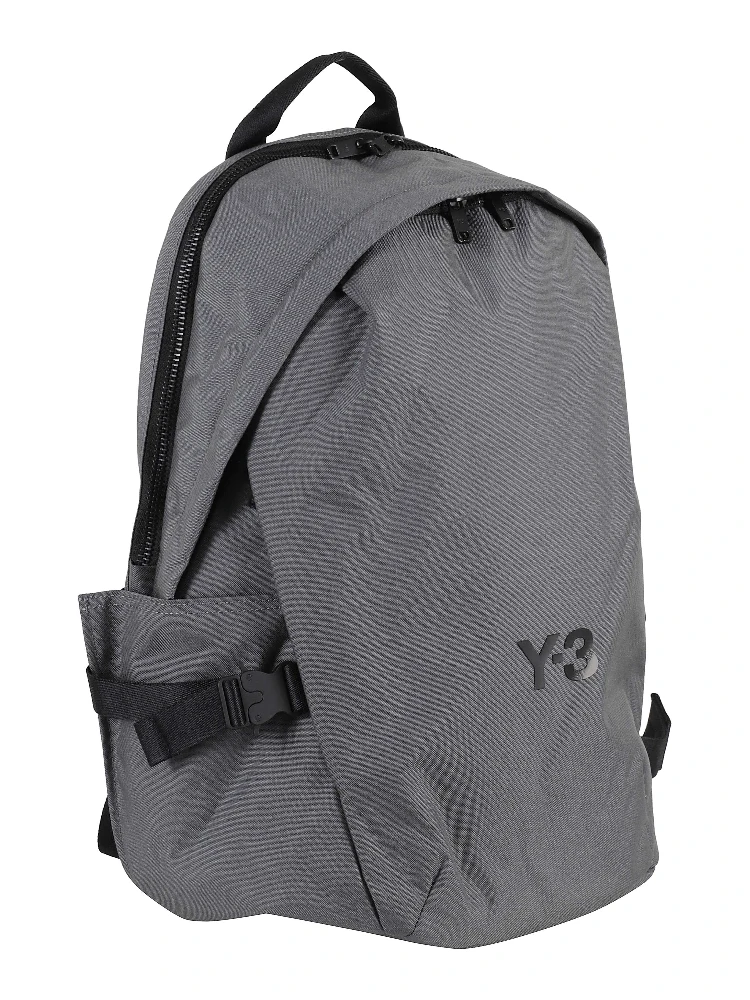 Logo-plaque backpack alternative