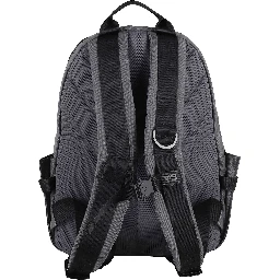 Logo-plaque backpack