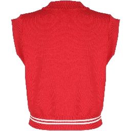 Sporty Vest In Red