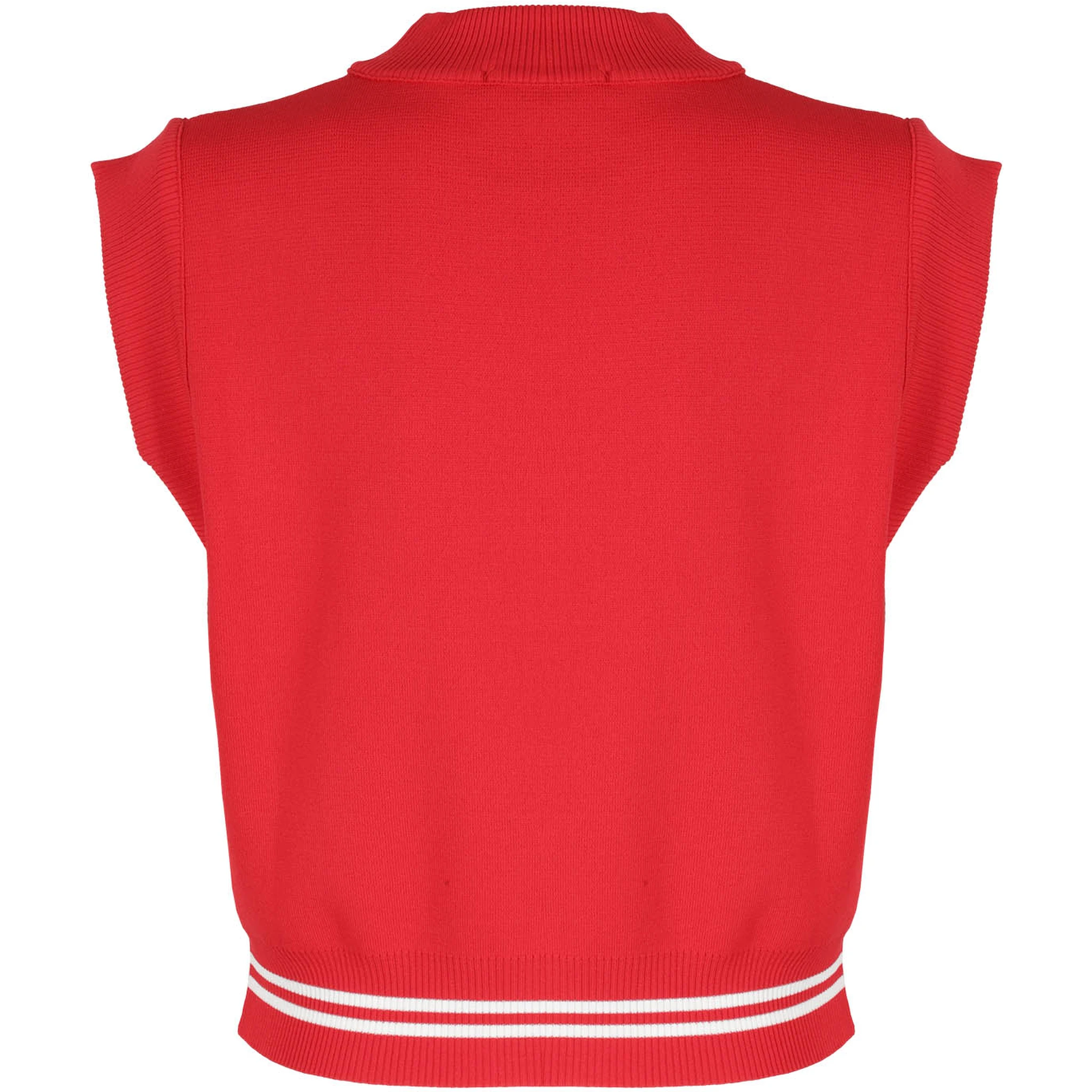 Sporty Vest In Red