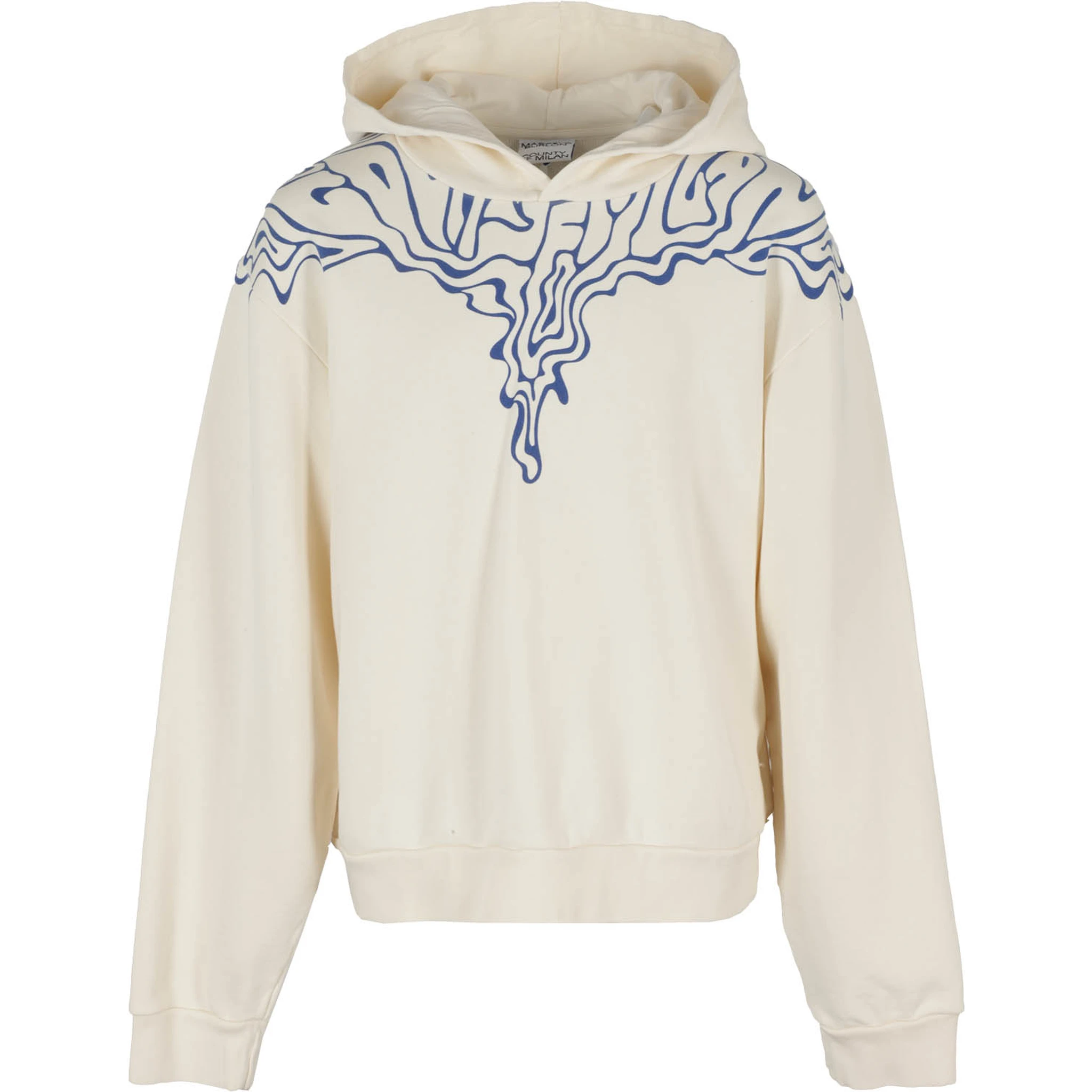 Fluid Wings cotton hoodie