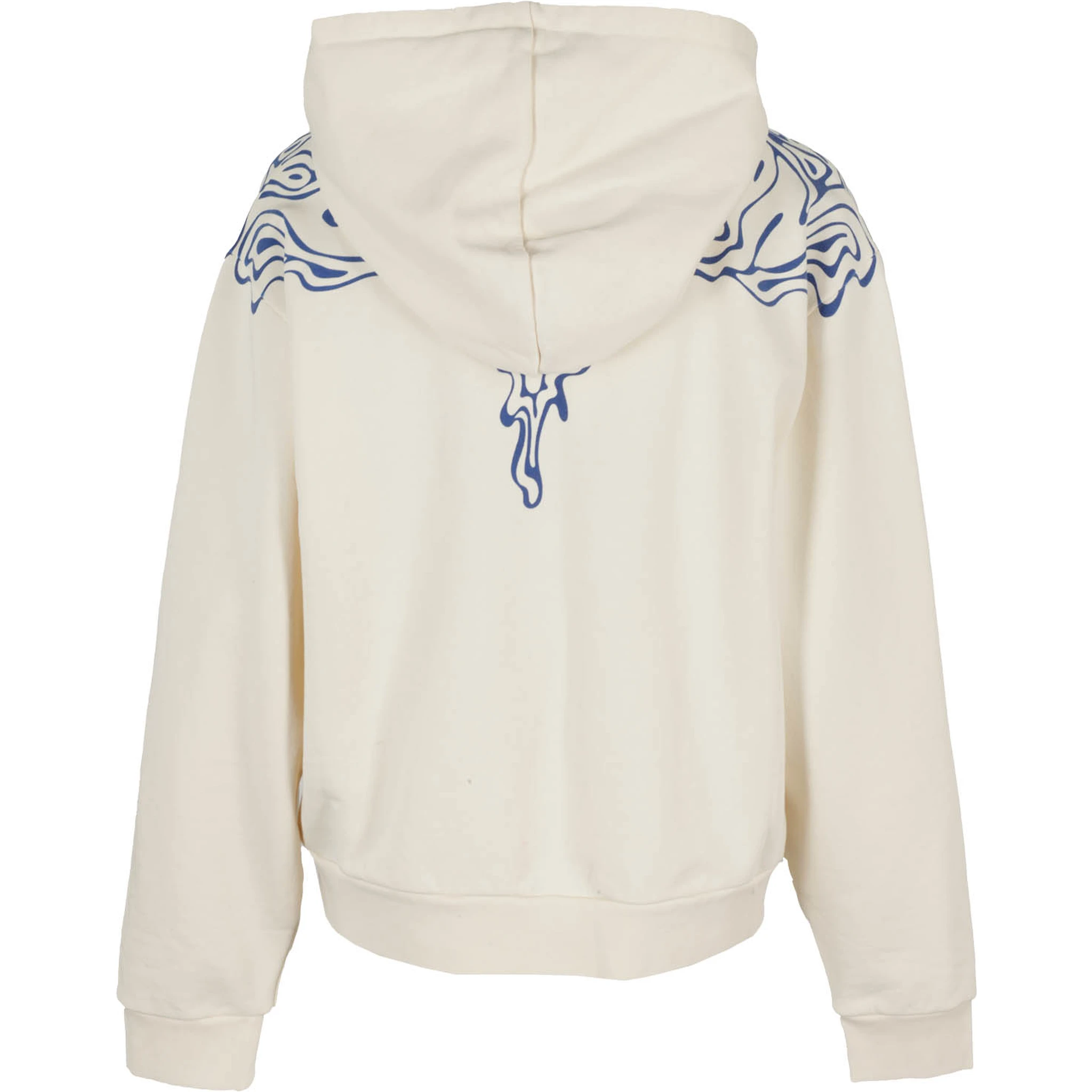 Fluid Wings cotton hoodie