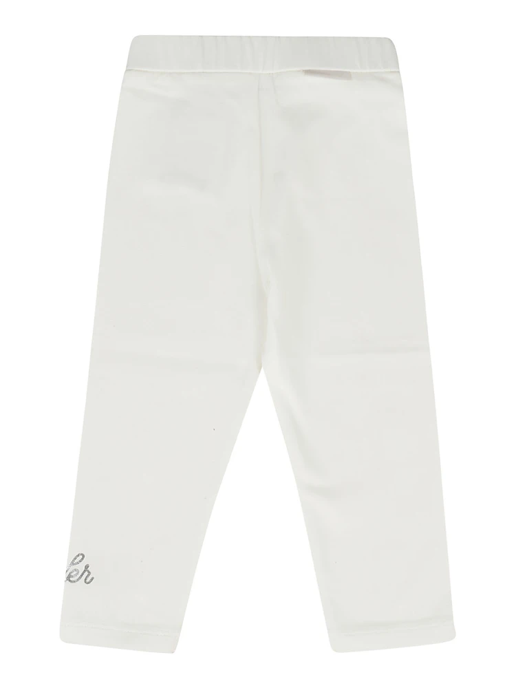 Logo-lettering jersey leggings alternative