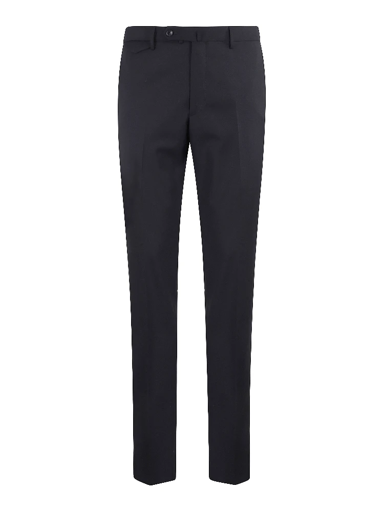 Wool straight-leg trousers