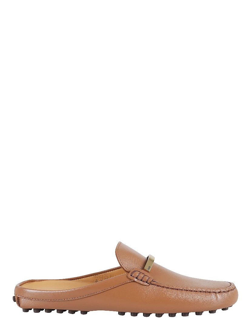Tod's leather slippers