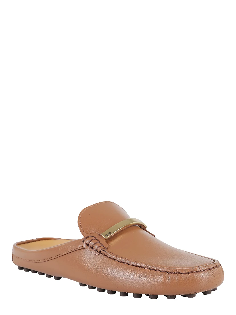 Tod's leather slippers