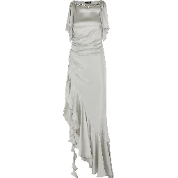 silk-satin dress