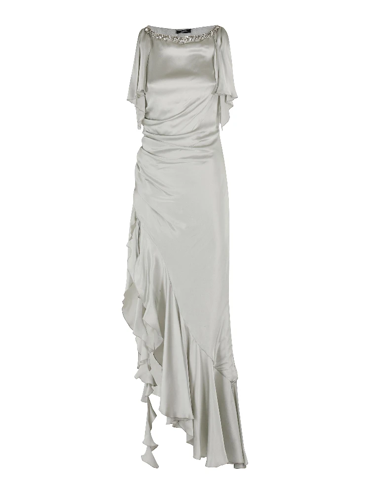 silk-satin dress