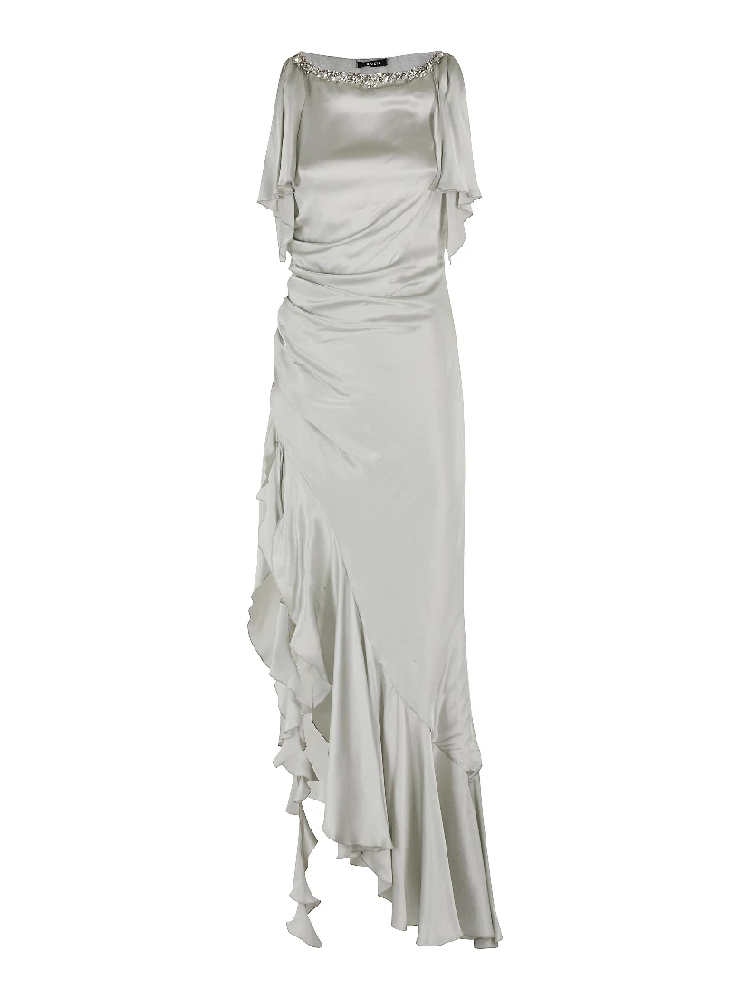 silk-satin dress