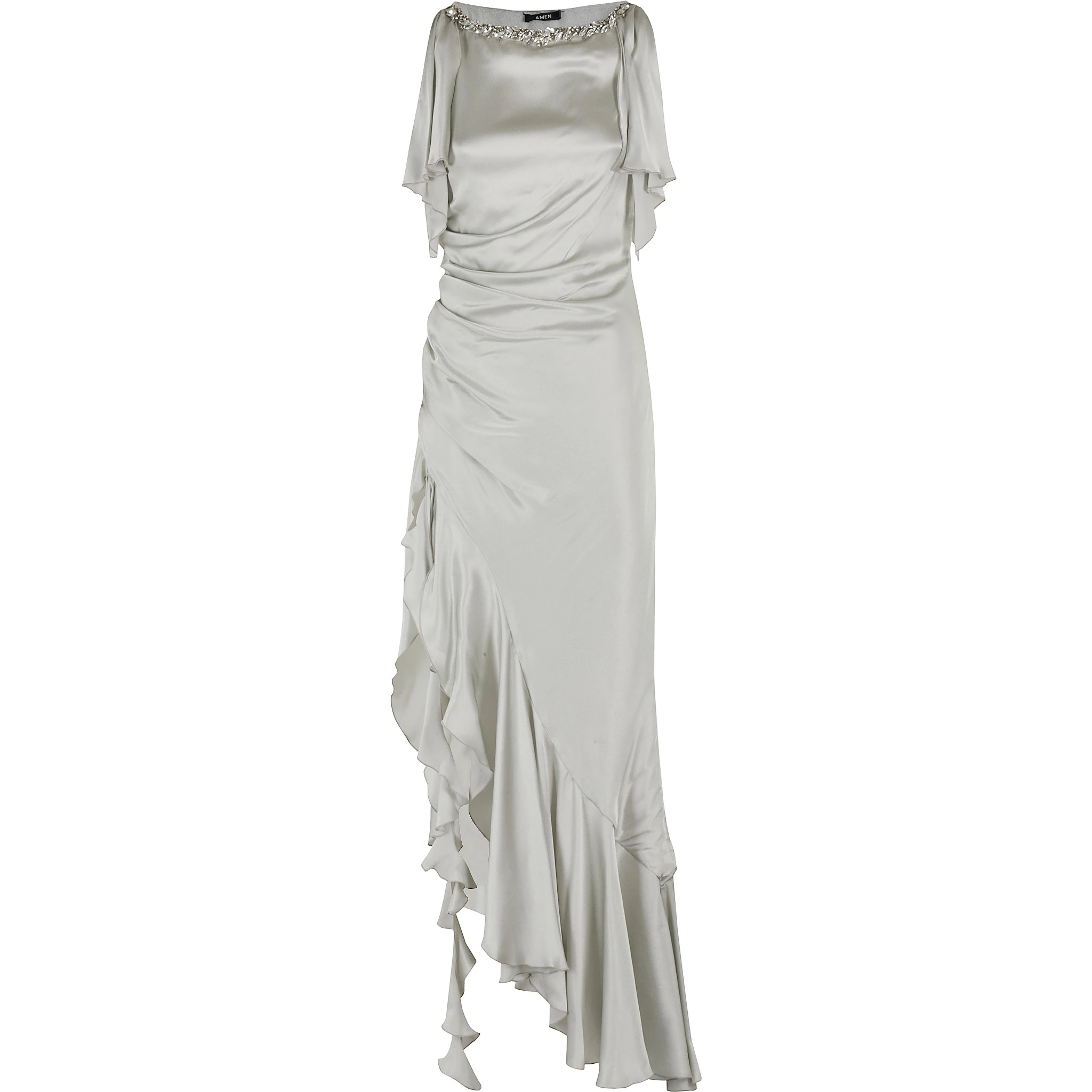 silk-satin dress