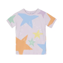 star-print t-shirt