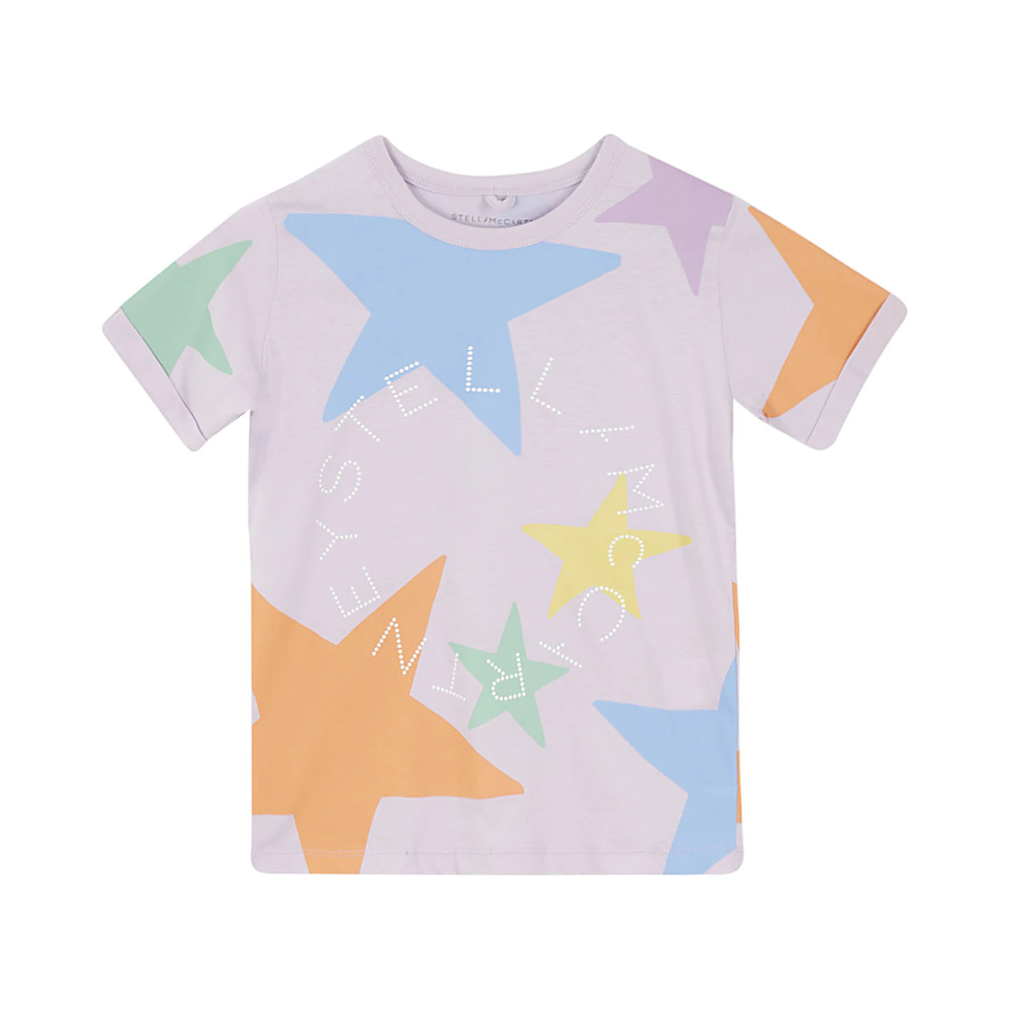 star-print t-shirt