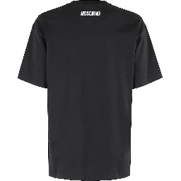 Smiley-face cotton T-shirt