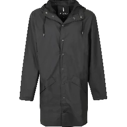 zip-up hooded jacket