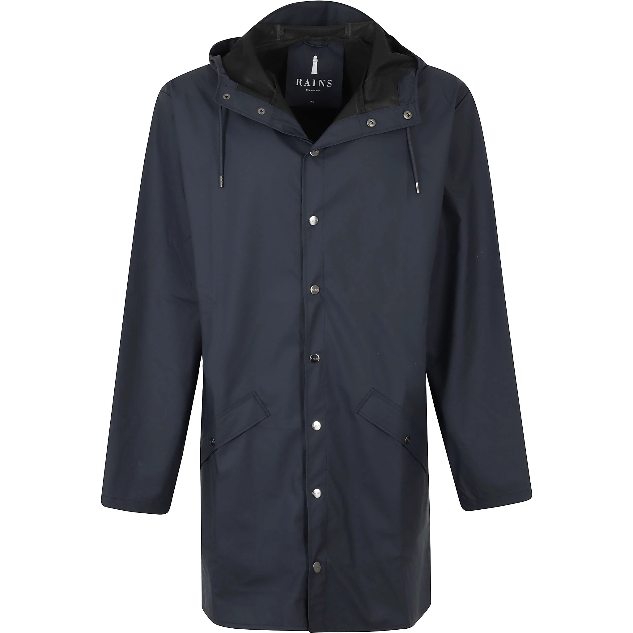 zip-up hooded jacket