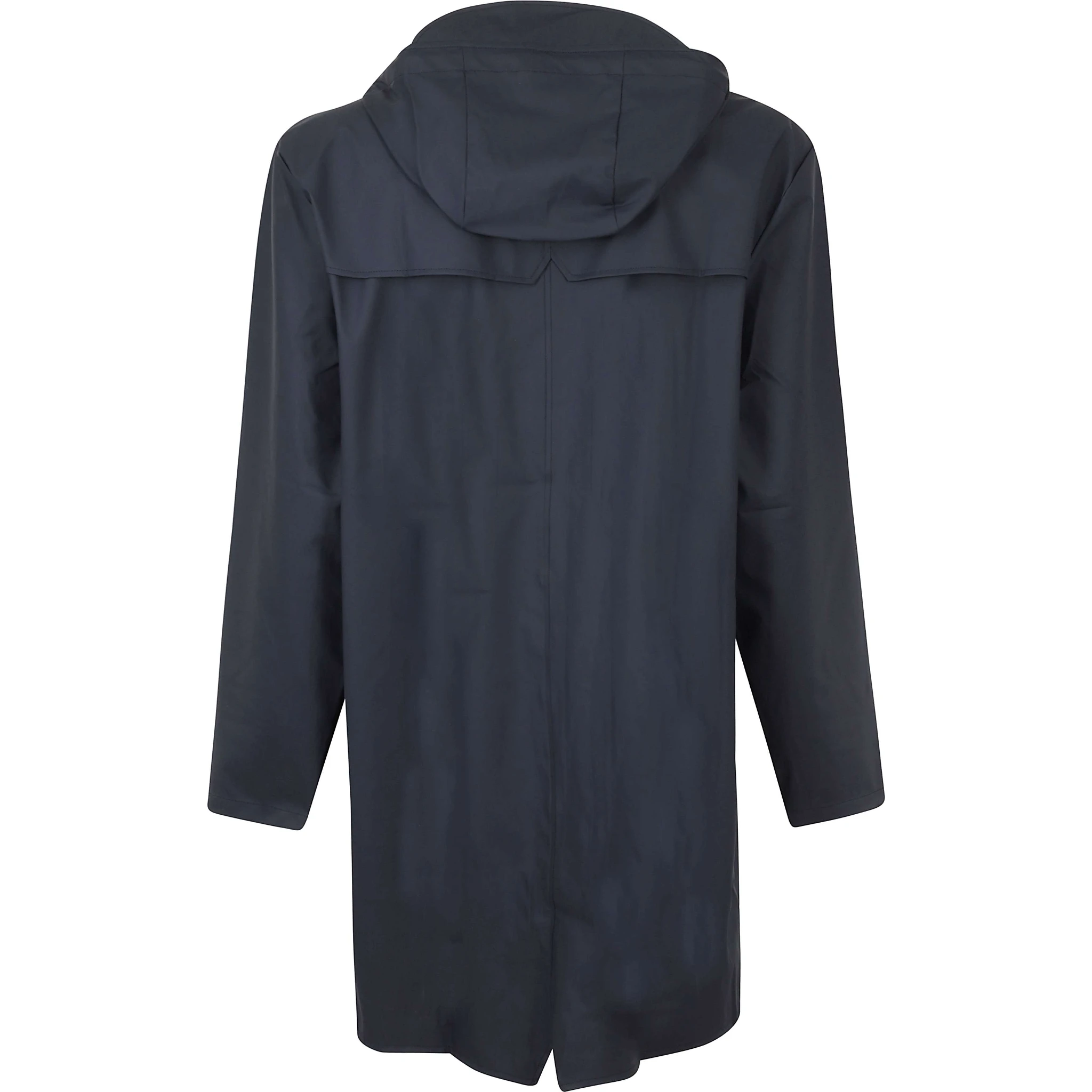zip-up hooded jacket