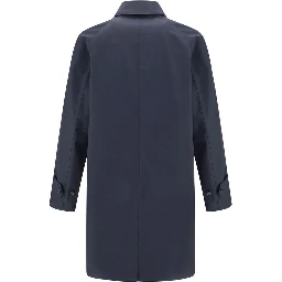 Blue Cotton Coat