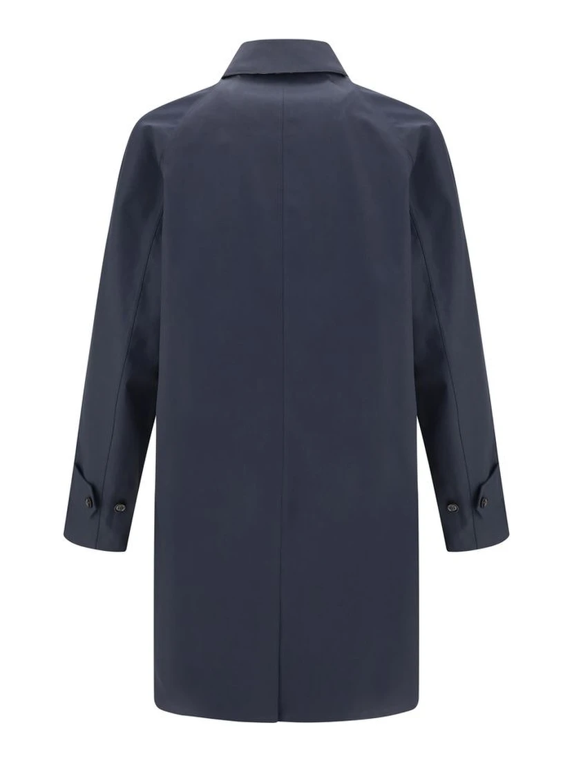 Blue Cotton Coat
