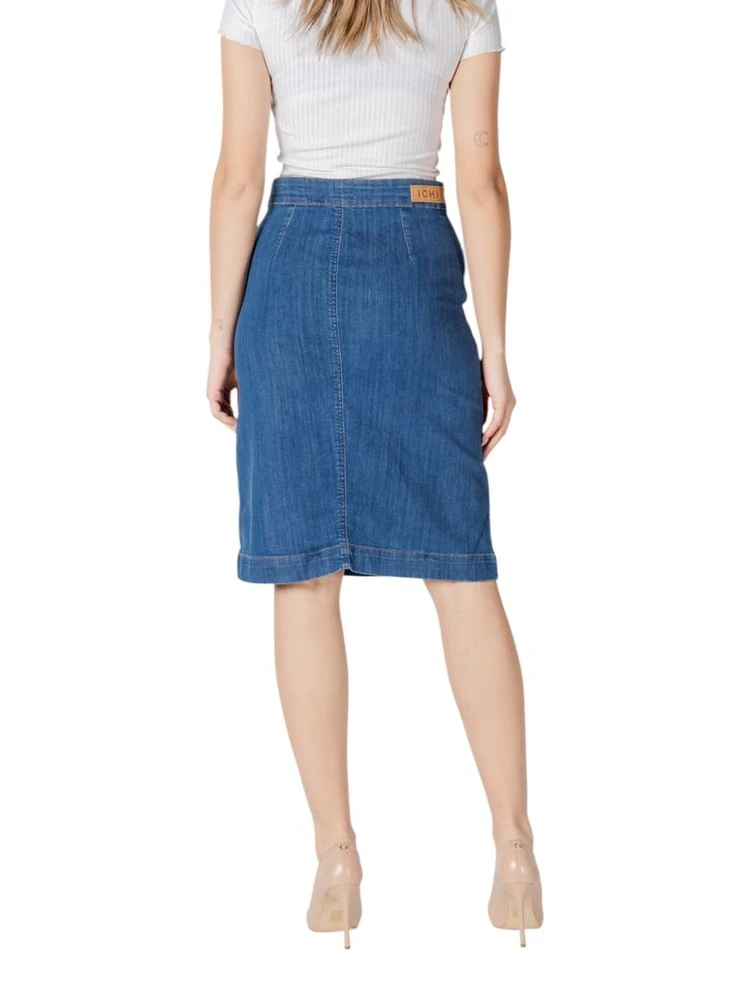 Blue Cotton Long Skirt alternative