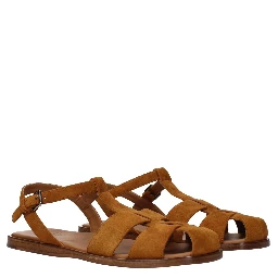 Brown Leather Sandals