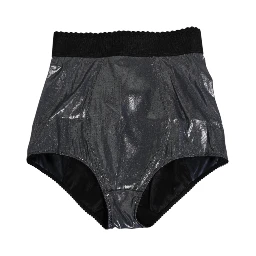 Gray Silk Stretch Slip Girdle Panty Underwear