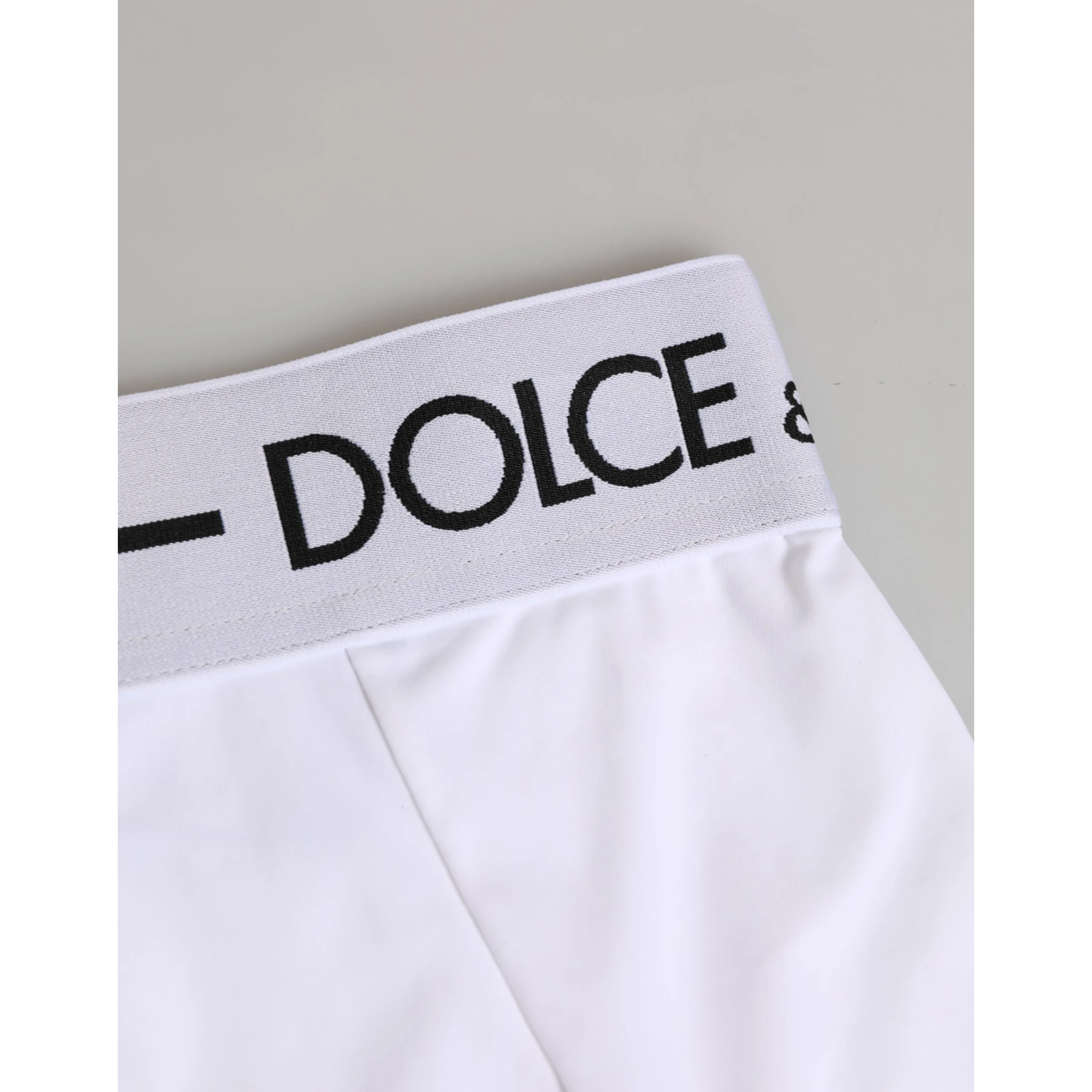 White Nylon Logo Waistband Coulotte Underwear