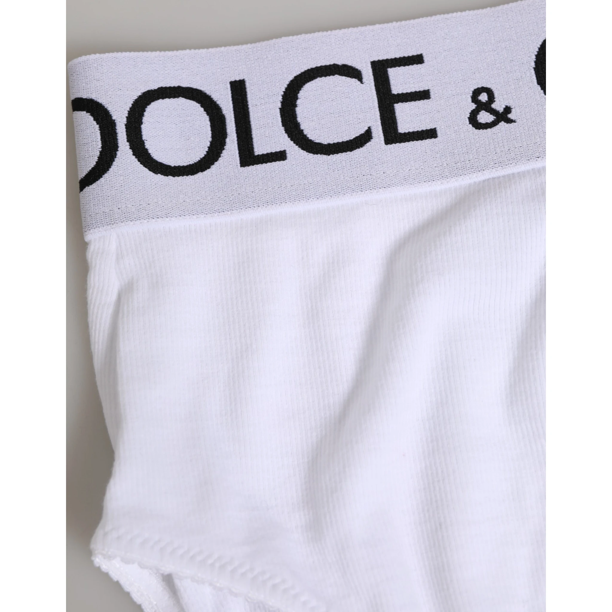 White Cotton Stretch High Waist Panty Underwear