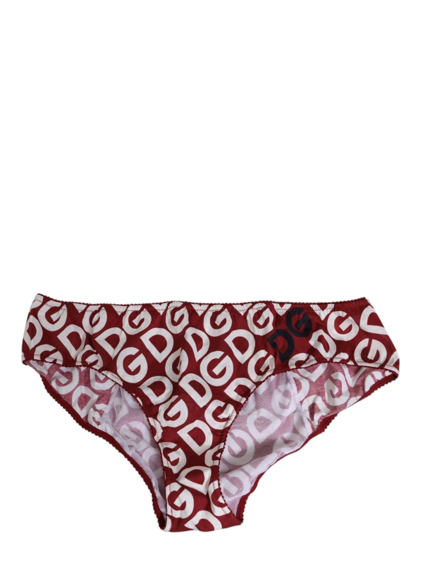 Bordeaux DG Logo Slip Bottom Brief Underwear