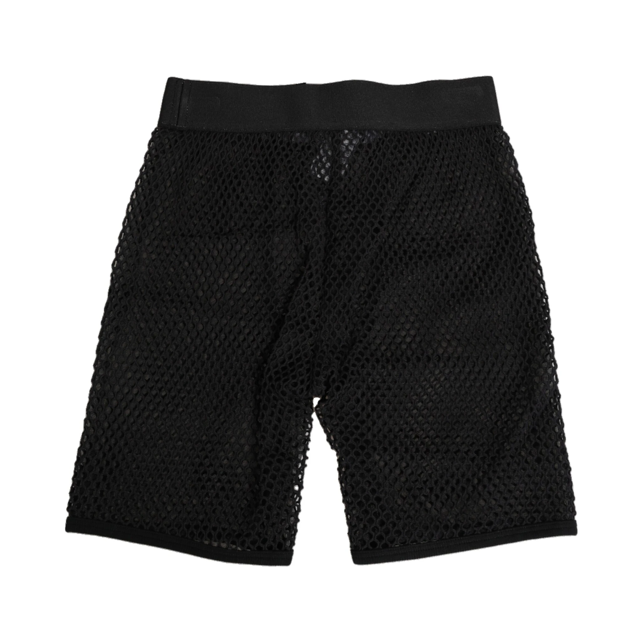Black Cotton Logo Shorts Midi Trouser Underwear